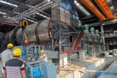 三級多回路污泥干化機適應高濕粘物料干燥