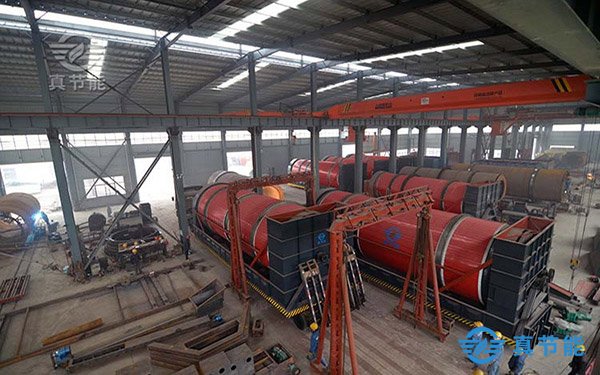 污泥低溫干化機生產(chǎn)車間