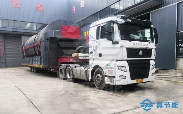 真節(jié)能印染污泥干化機發(fā)貨