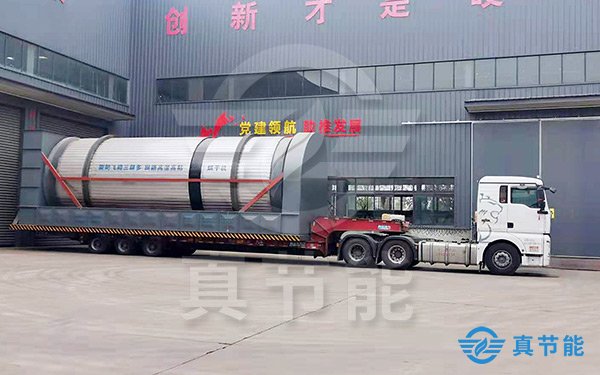 印染污泥干化設備運輸現場