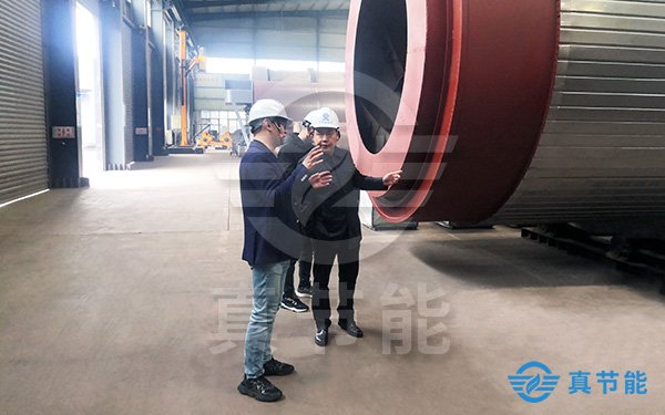 紙漿干化設備考察訪問